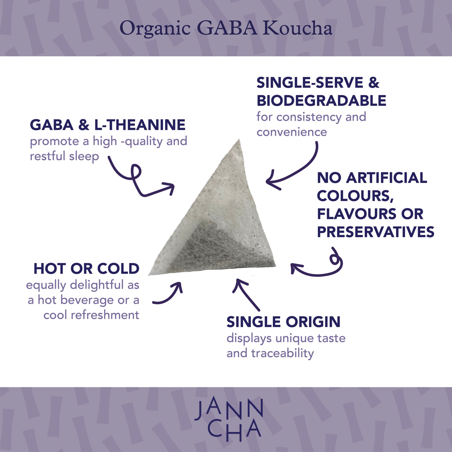 Organic GABA Koucha Pouch